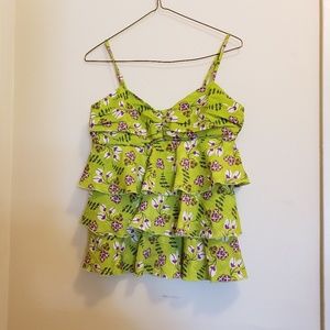 Johnny martin ruffle top